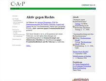 Tablet Screenshot of entimon.fgje.de